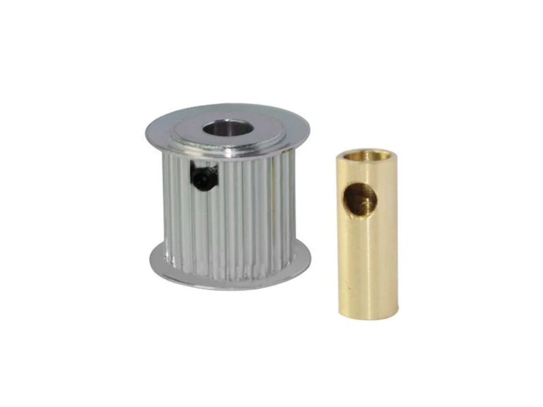 ALUMINUM MOTOR PULLEY 22T (FOR 6/8MM MOTOR SHAFT) - GOBLIN 770/GOBLIN 700 COMPETITION