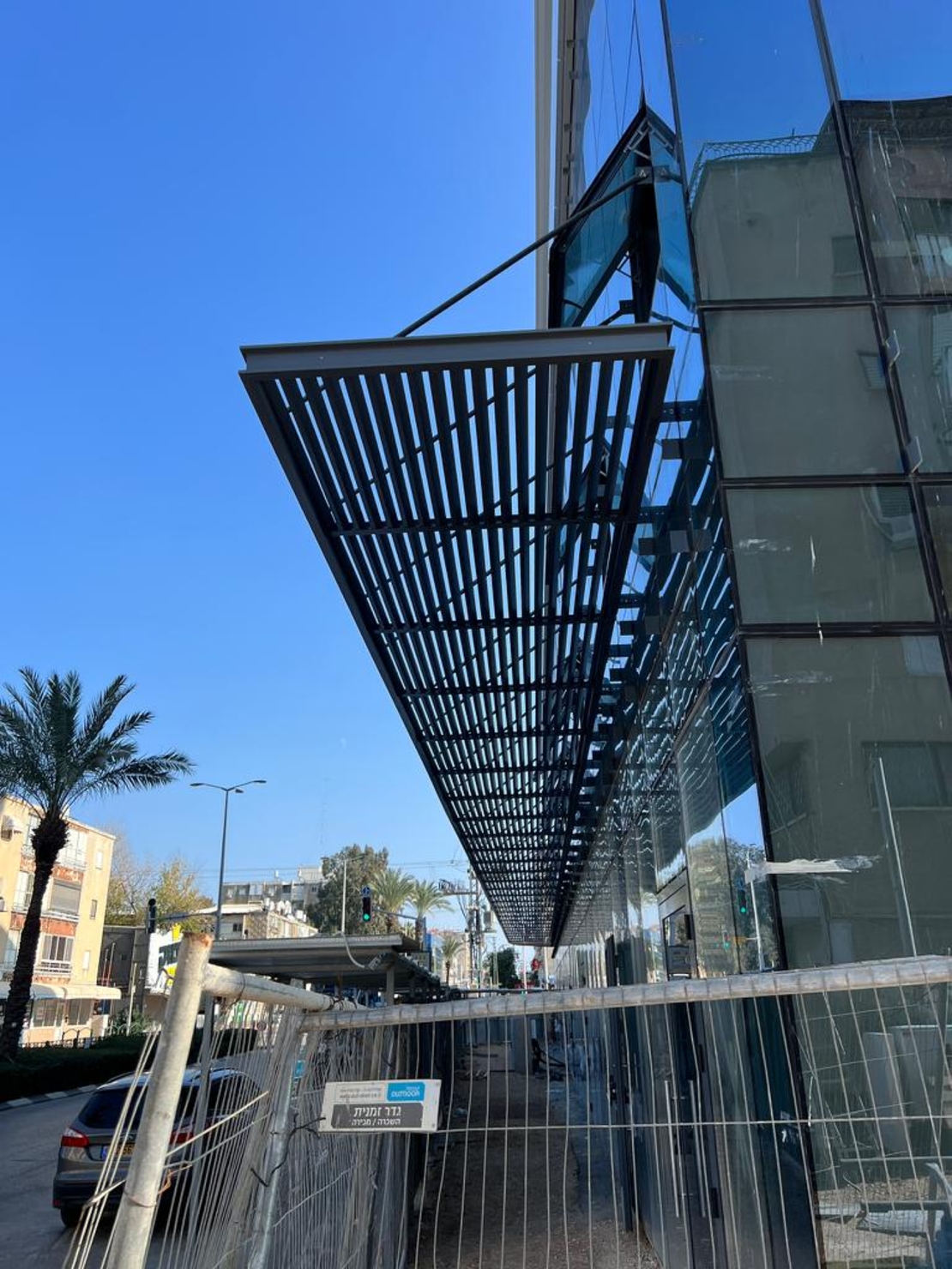 פרגולת אלומיניום