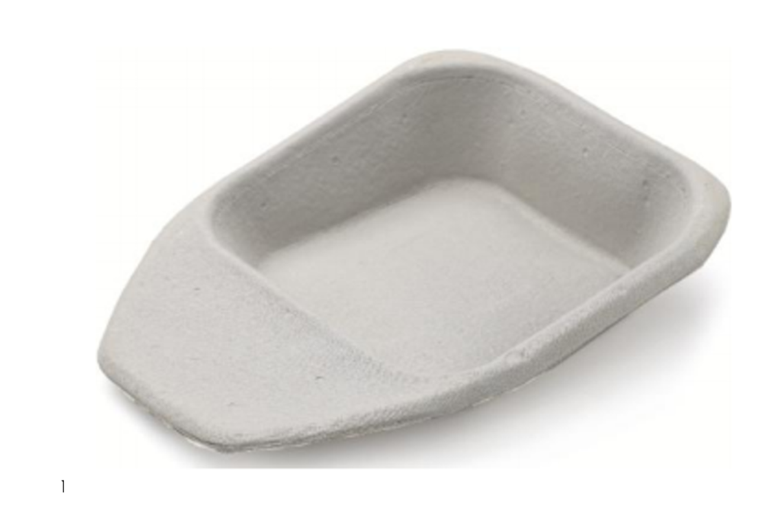 סיר שטוח חד פעמי מקרטון  - Vernacare