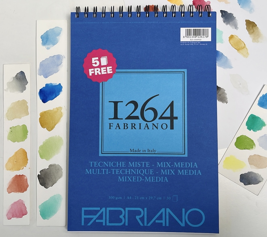 בלוק ציור 300 גרם- חברת Fabriano