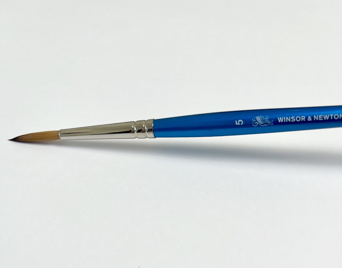 מכחול מספר 5 עגול, מסדרת קוטמן,  Winsor & Newton