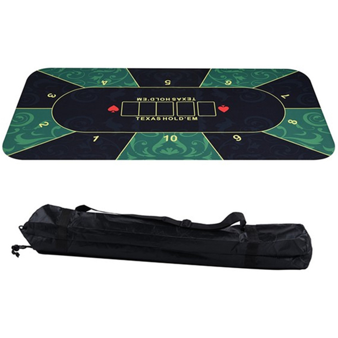 מפת פוקר מקצועית בנרתיק