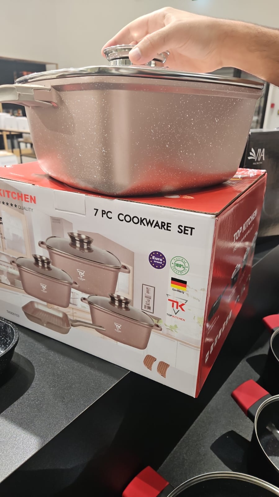 סט סירים 7 חלקים COOKWARE
