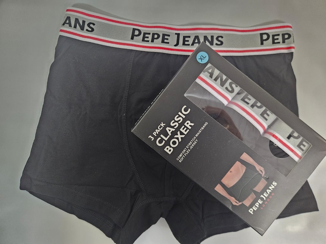 מארז 6 בוקסרים Pepe Jeans