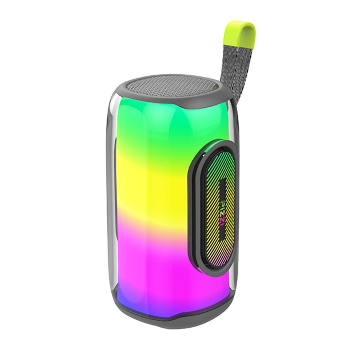 רמקול PiZZi LuminoBeat עמיד למים IPX4 עוצמתי 10W סאונד מדהים, תאורת לד מתחלפת