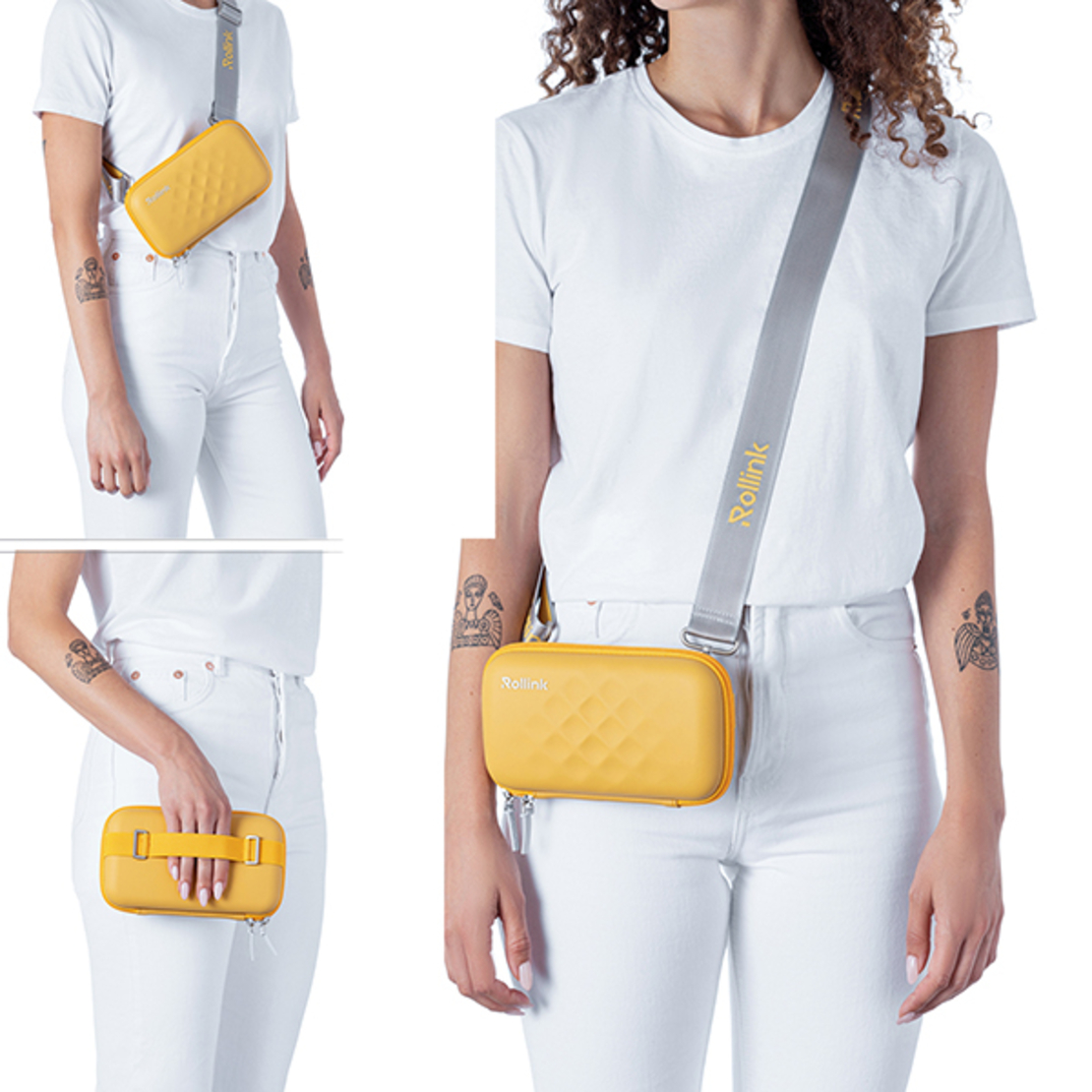 Mini Bag - TOUR תיק צד קשיח סלינג של מותג המזוודות החכמות Rollink