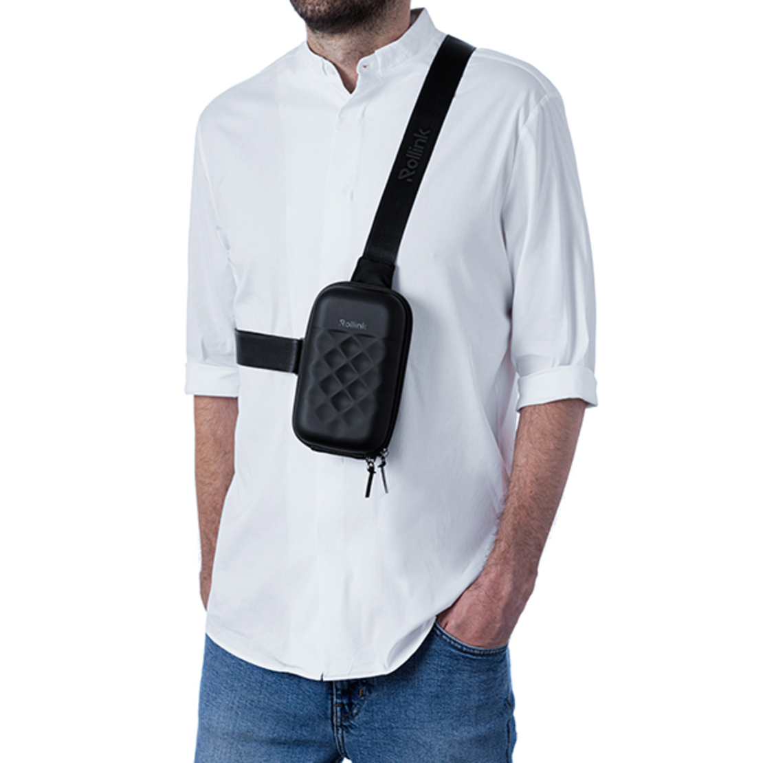 Mini Bag - GO תיק צד קשיח סלינג של מותג המזוודות החכמות Rollink