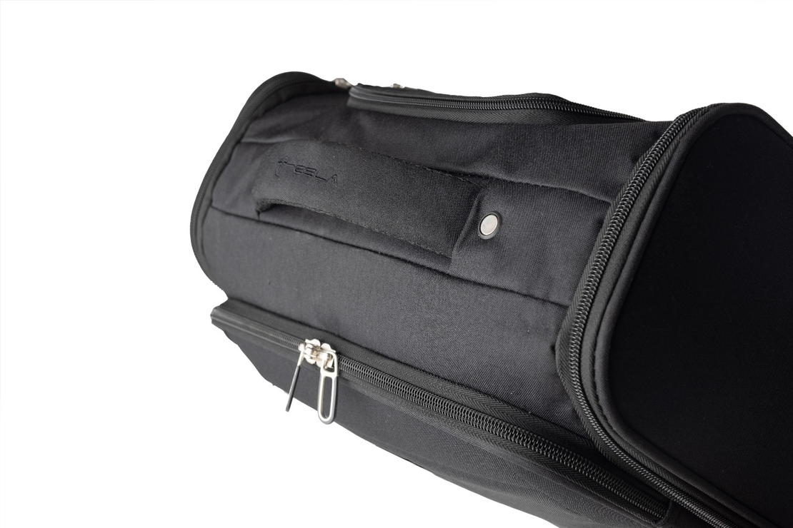 Tesla Las Vegas folding luggage