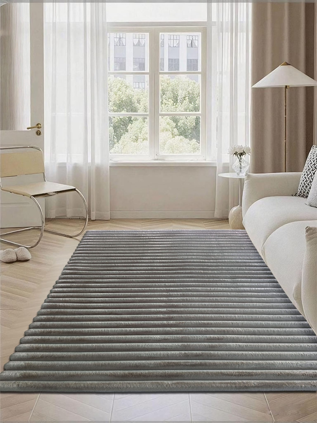 שטיח פרווה לסלון קורדרוי 220*160