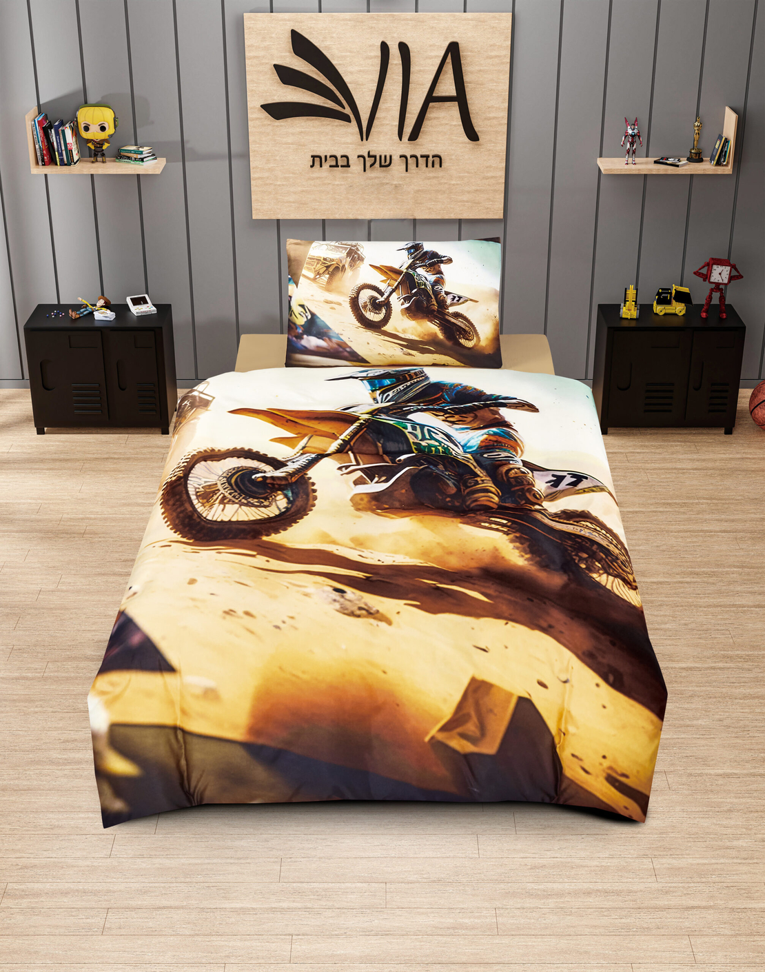 סט מצעים יחיד לילדים