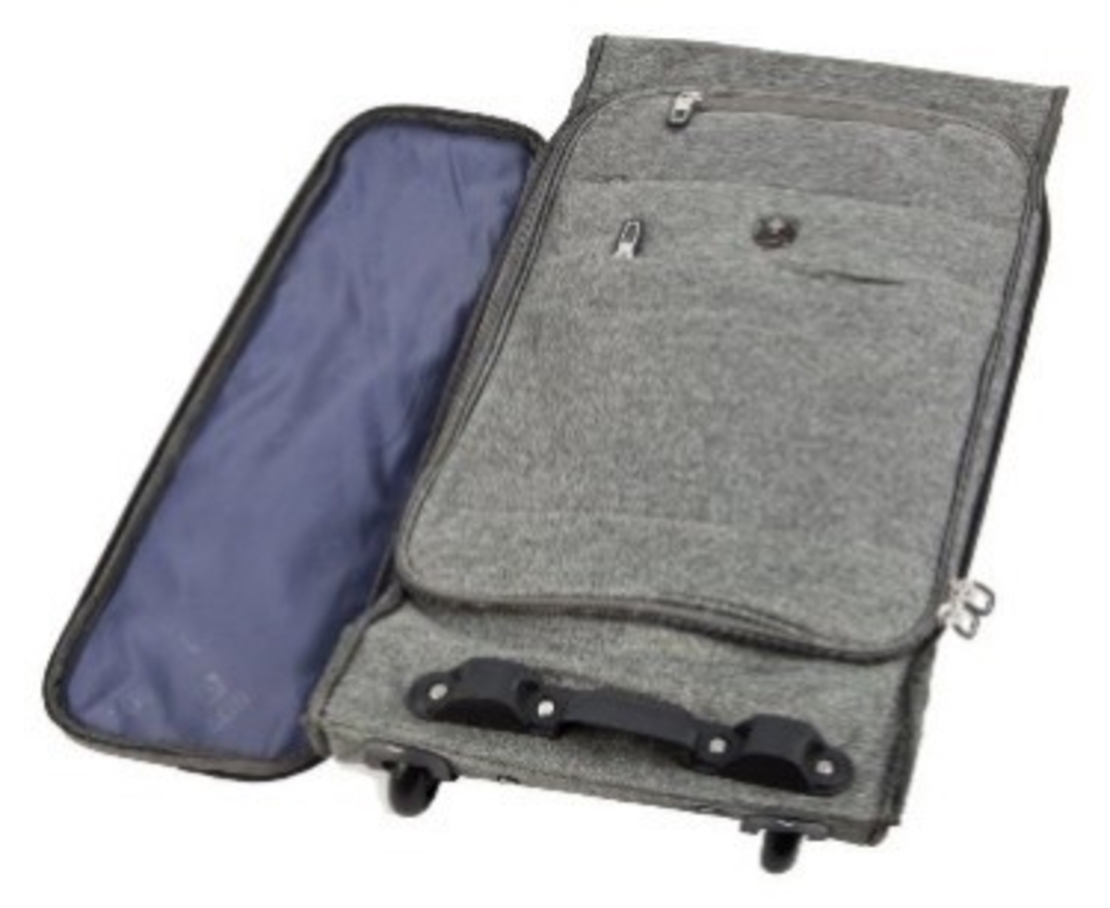 Tesla Las Vegas folding luggage