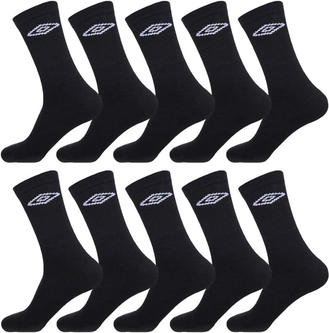 מארז 20 זוגות גרבי ספורט UMBRO