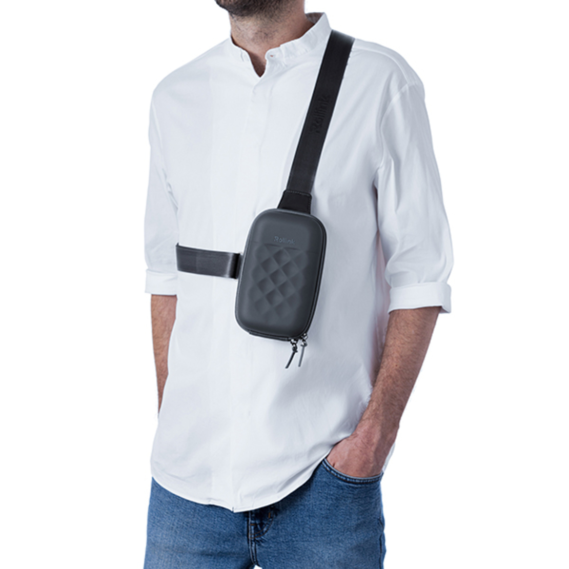 Mini Bag - GO תיק צד קשיח סלינג של מותג המזוודות החכמות Rollink