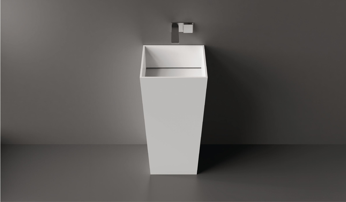 כיור עומד מרובע Ascella freestanding