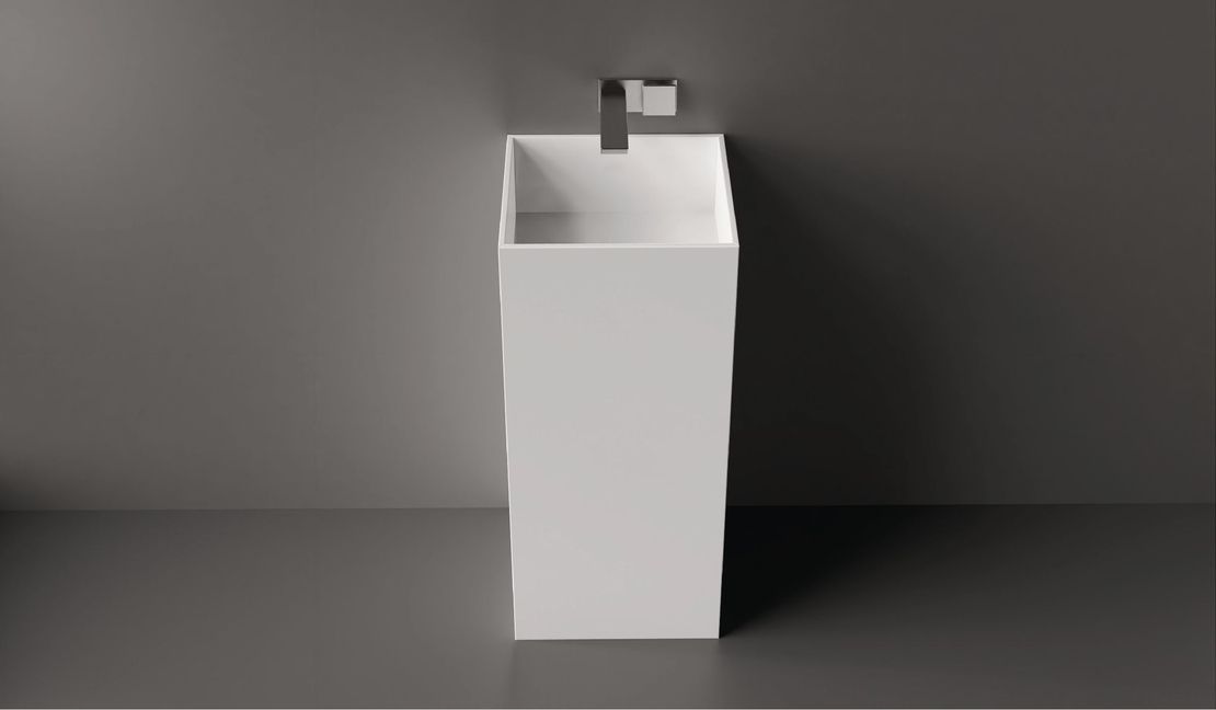 כיור עומד מרובע Sardes freestanding