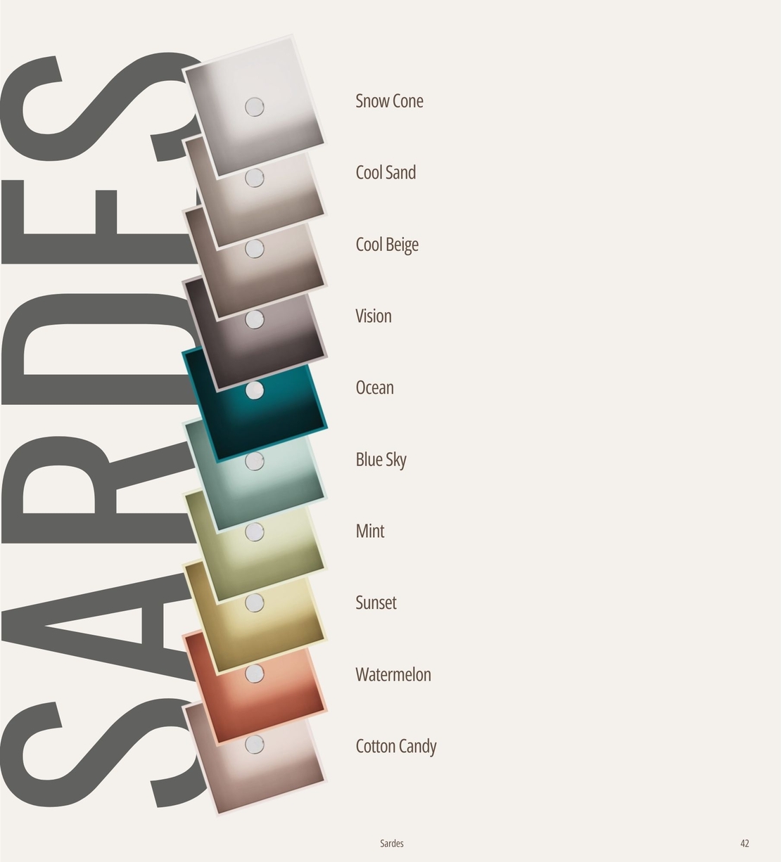 כיור עומד מרובע Sardes freestanding
