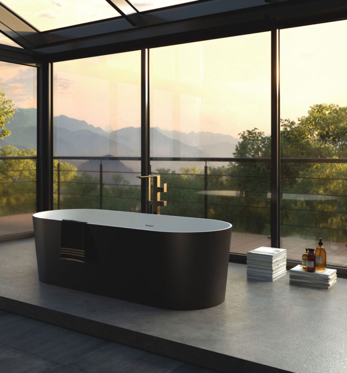 אמבטיה Delux Freestanding