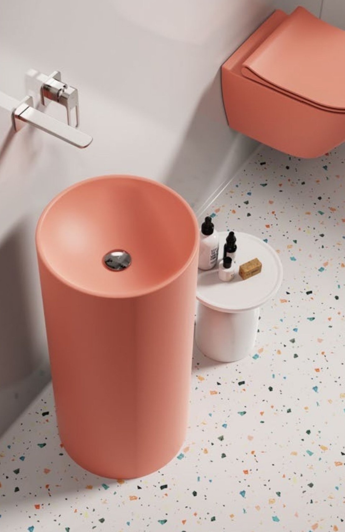 כיור עומד עגול Didyma Freestanding