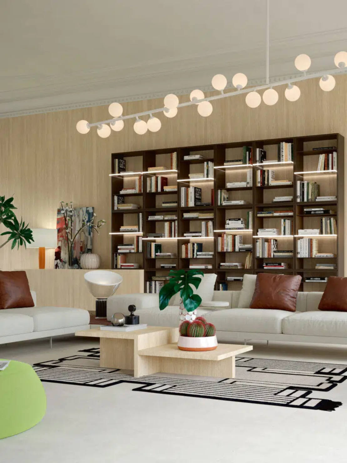 אריח גרניט פורצלן 1000*3000 Travertino Beige Bocciardato 5.6 mm