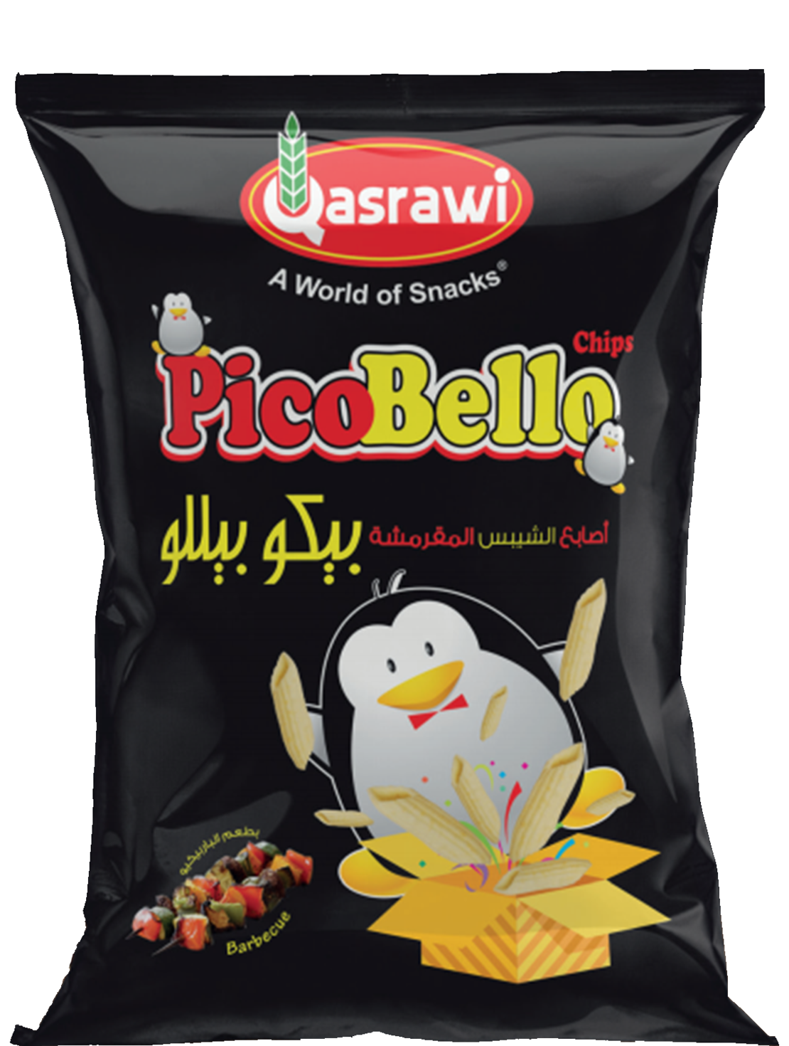 شيبس بطعم الباربكيو