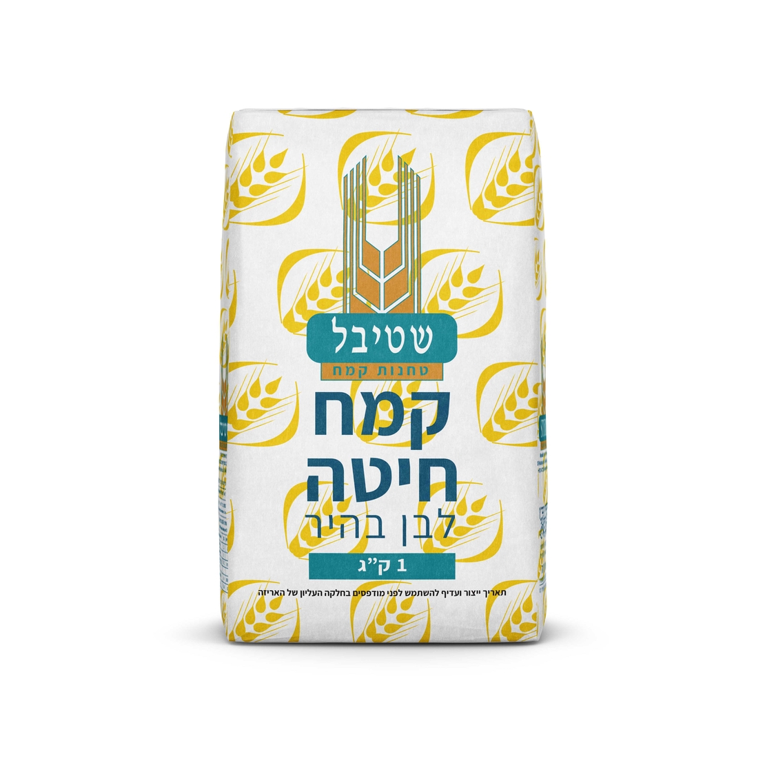 קמח חיטה לבן בהיר 1 ק