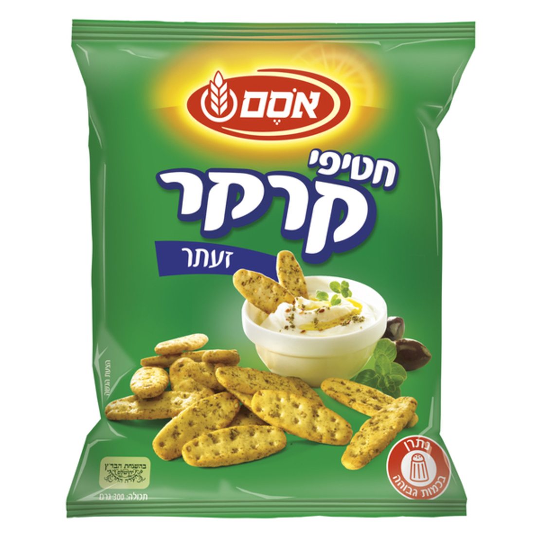 بسكويت مع زعتر