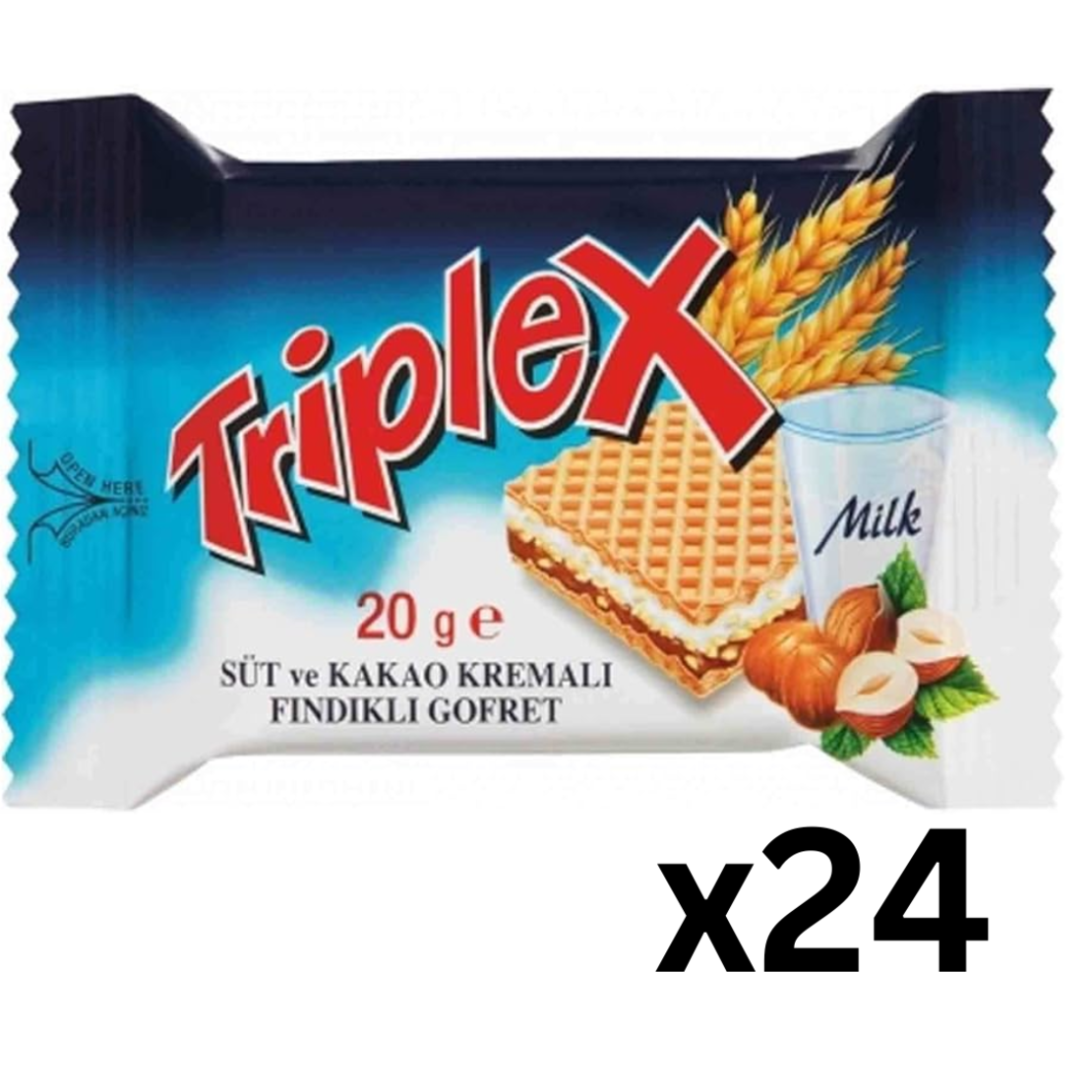 بفلة محشوة بكريمة البندق