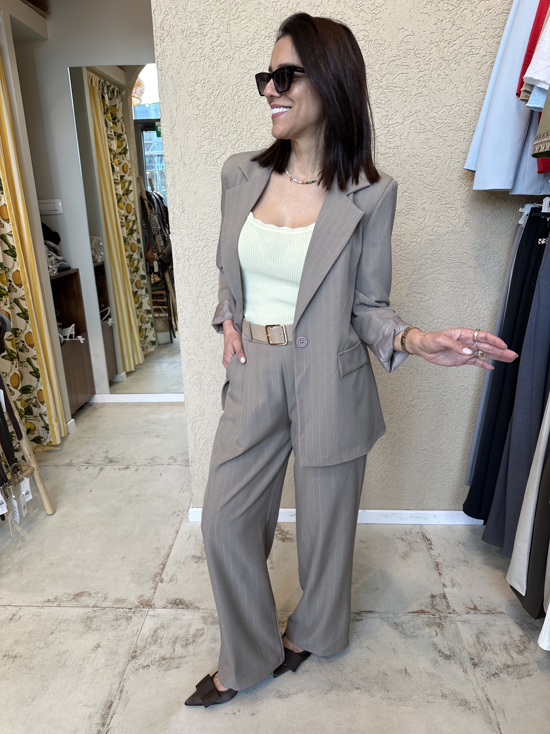 בלייזר חליפת פסים