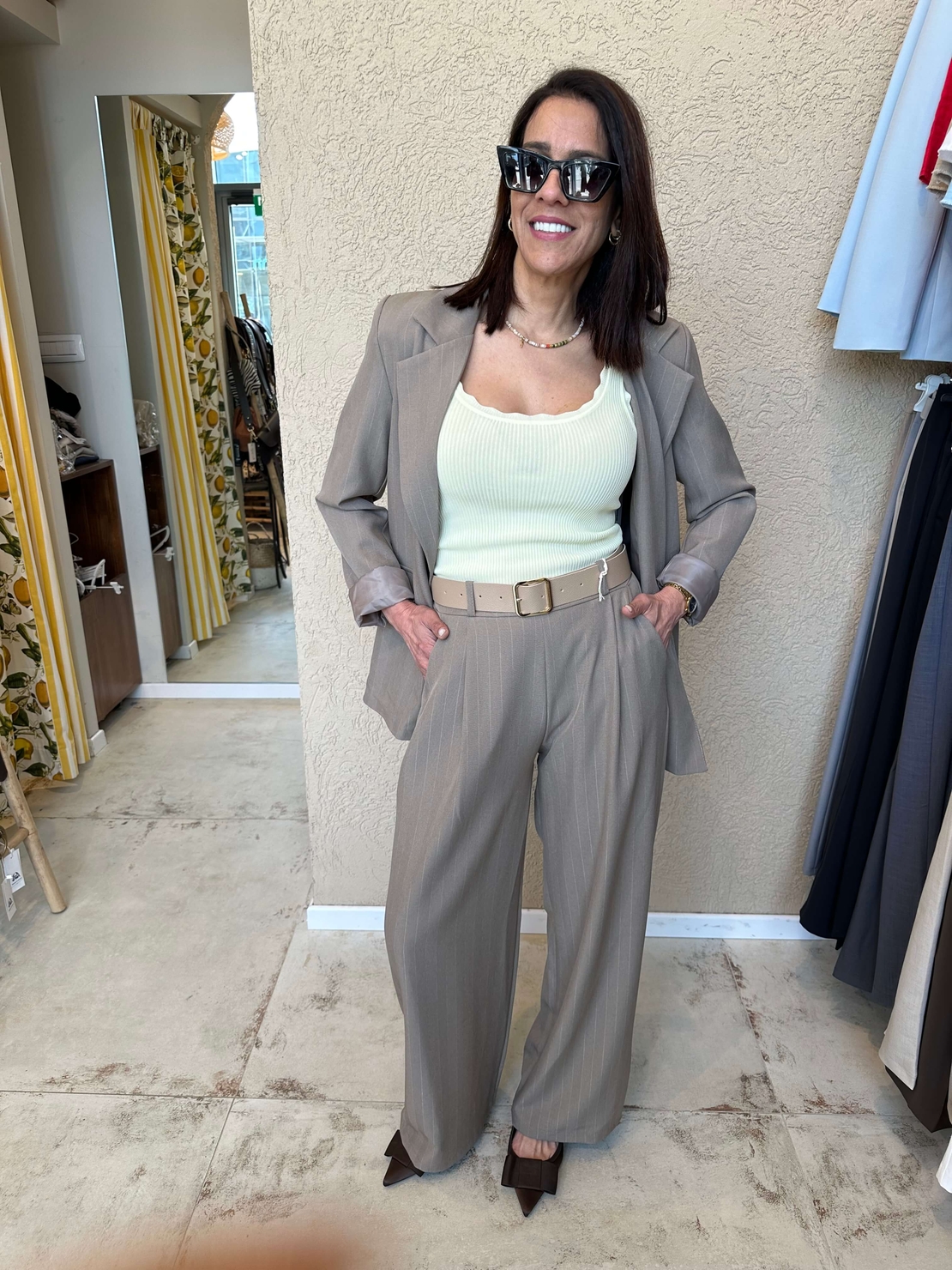 בלייזר חליפת פסים