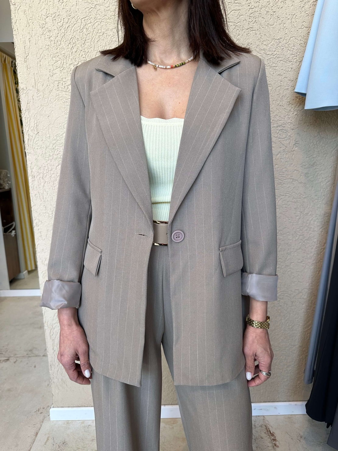 בלייזר חליפת פסים