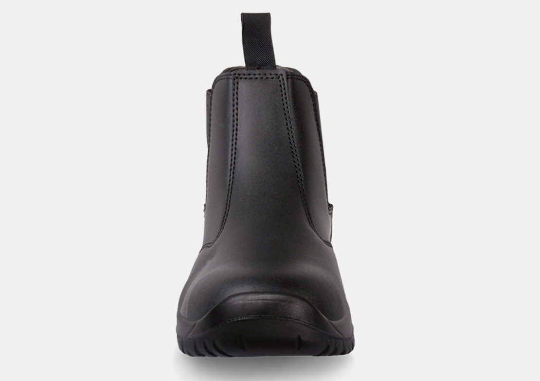 TITAN CHELSEA BLACK NST | עור חלק ללא כיפת מגן