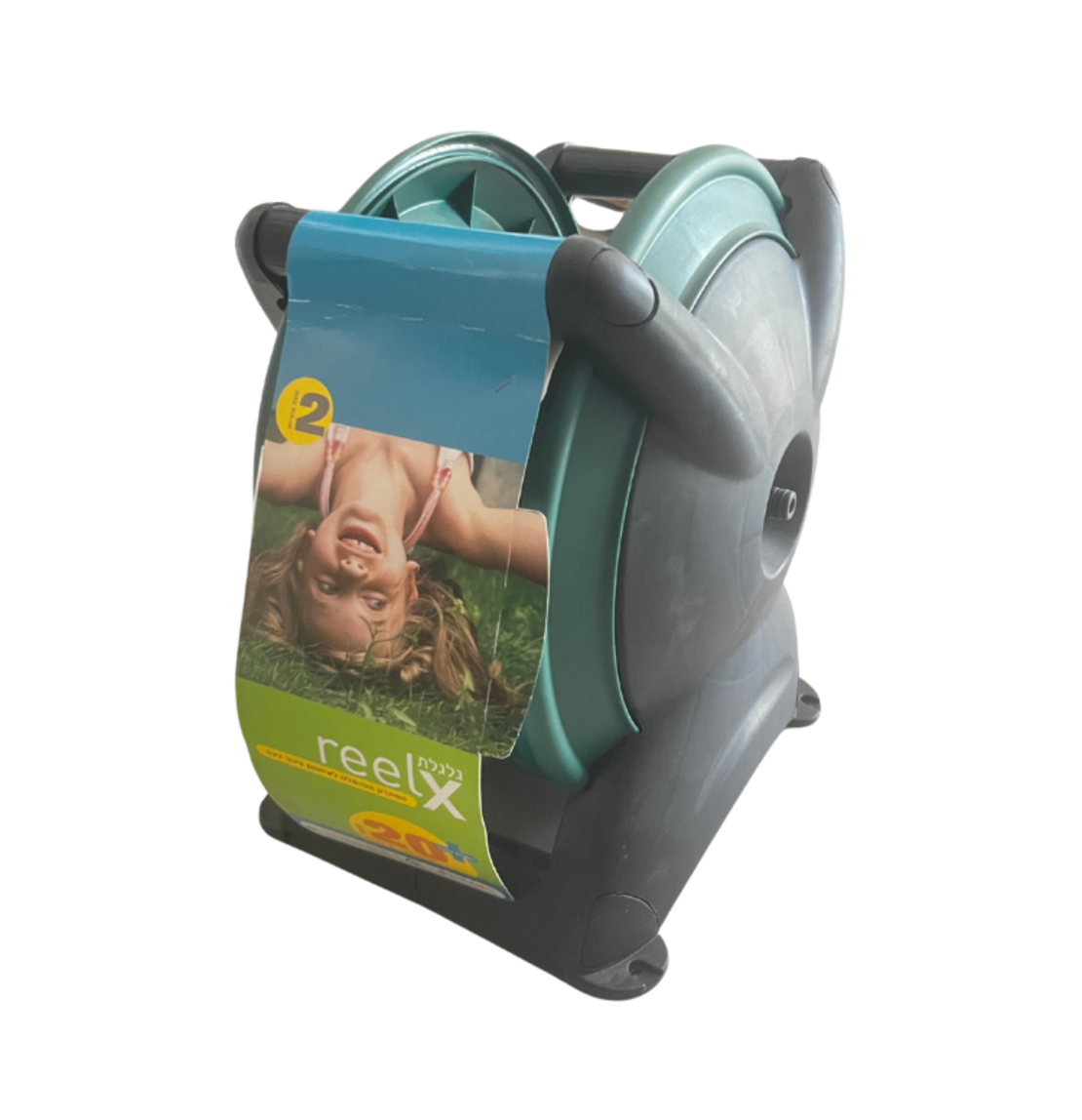 גלגלת השקיה REELX עם צינור 20 מטר