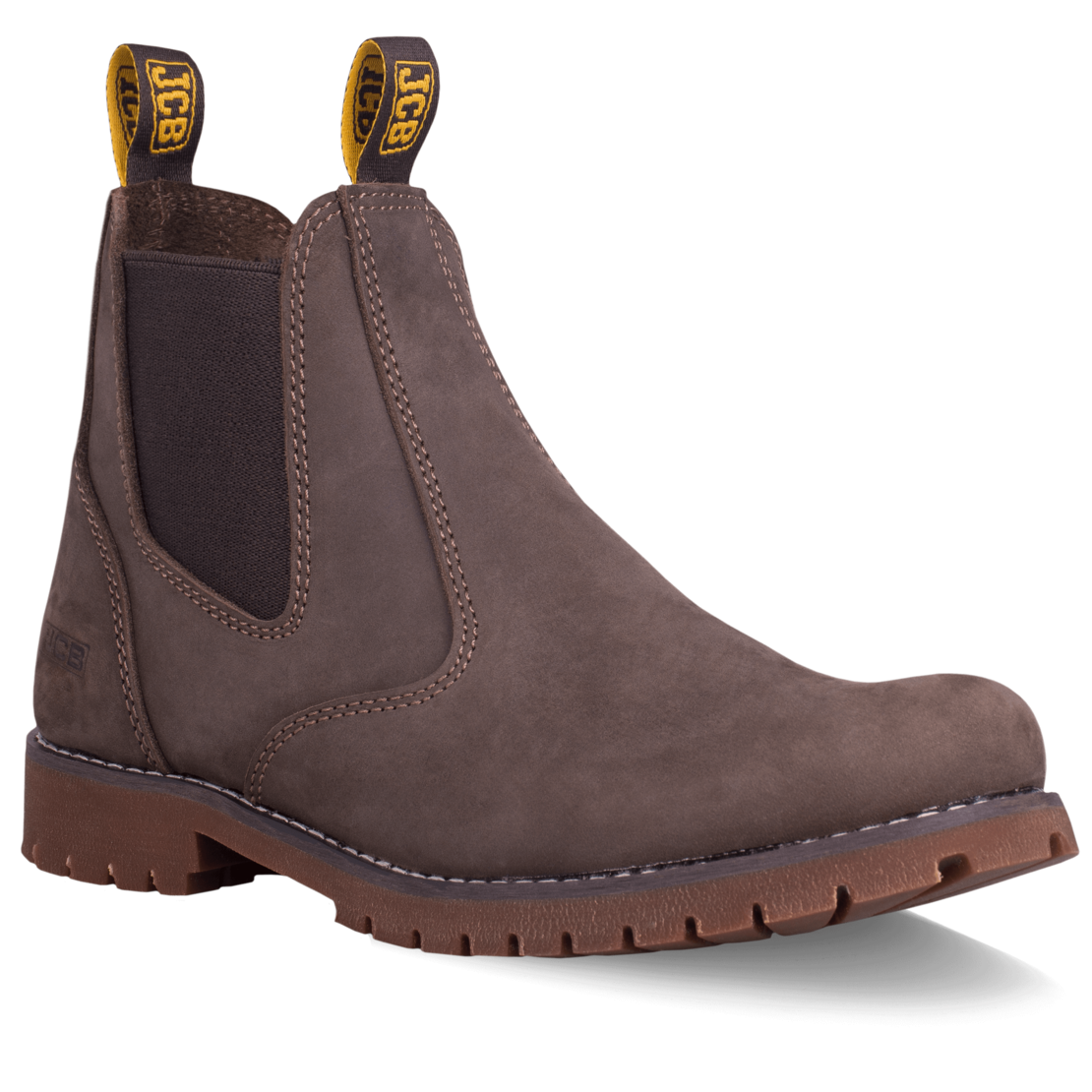 JCB LEGACY BROWN NST | מגף מנהלים עשוי מעור פרה חלק דוחה מים