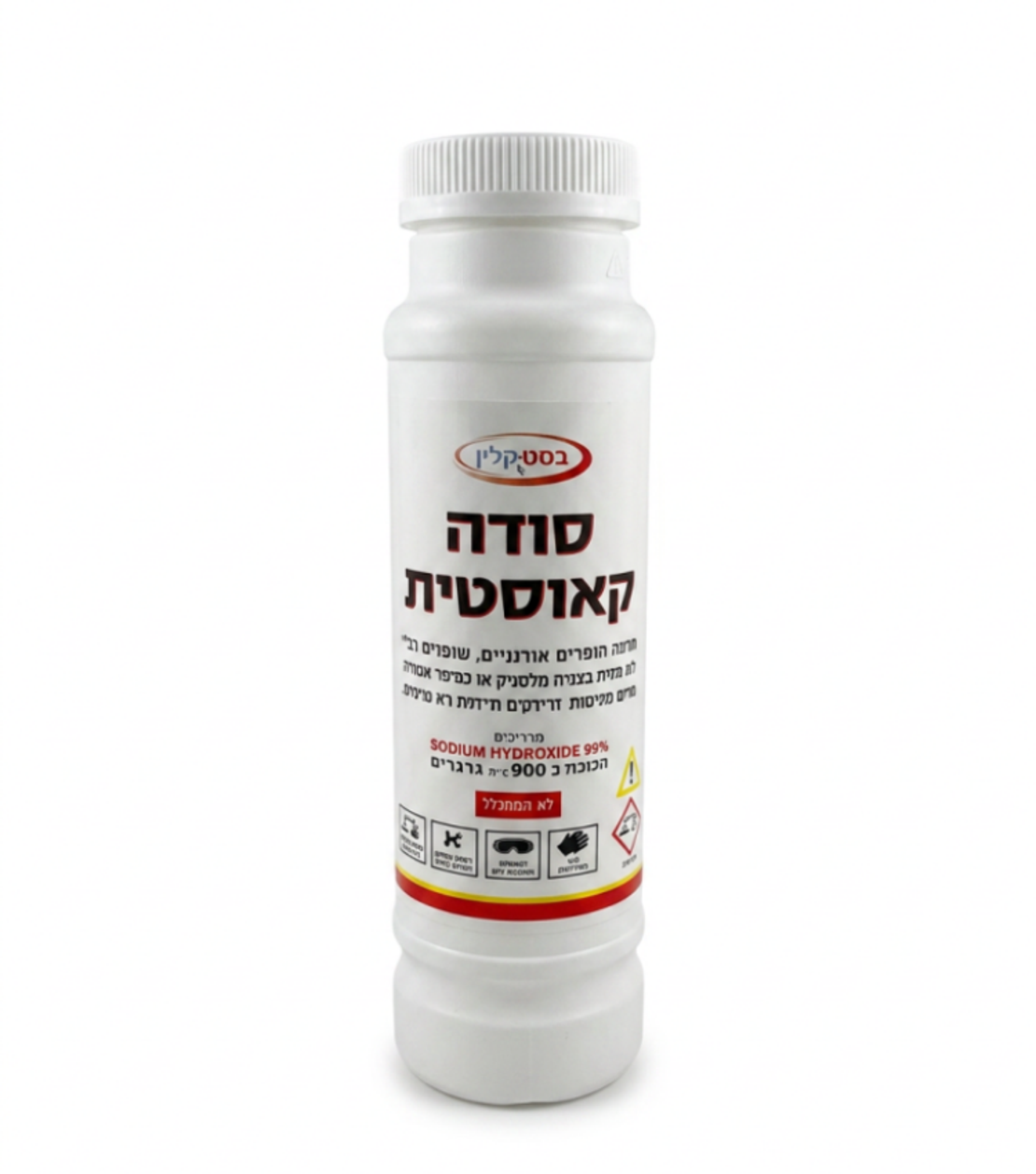 סודה קאוסטית | פותח ומשחרר סטימות | 900 גרם