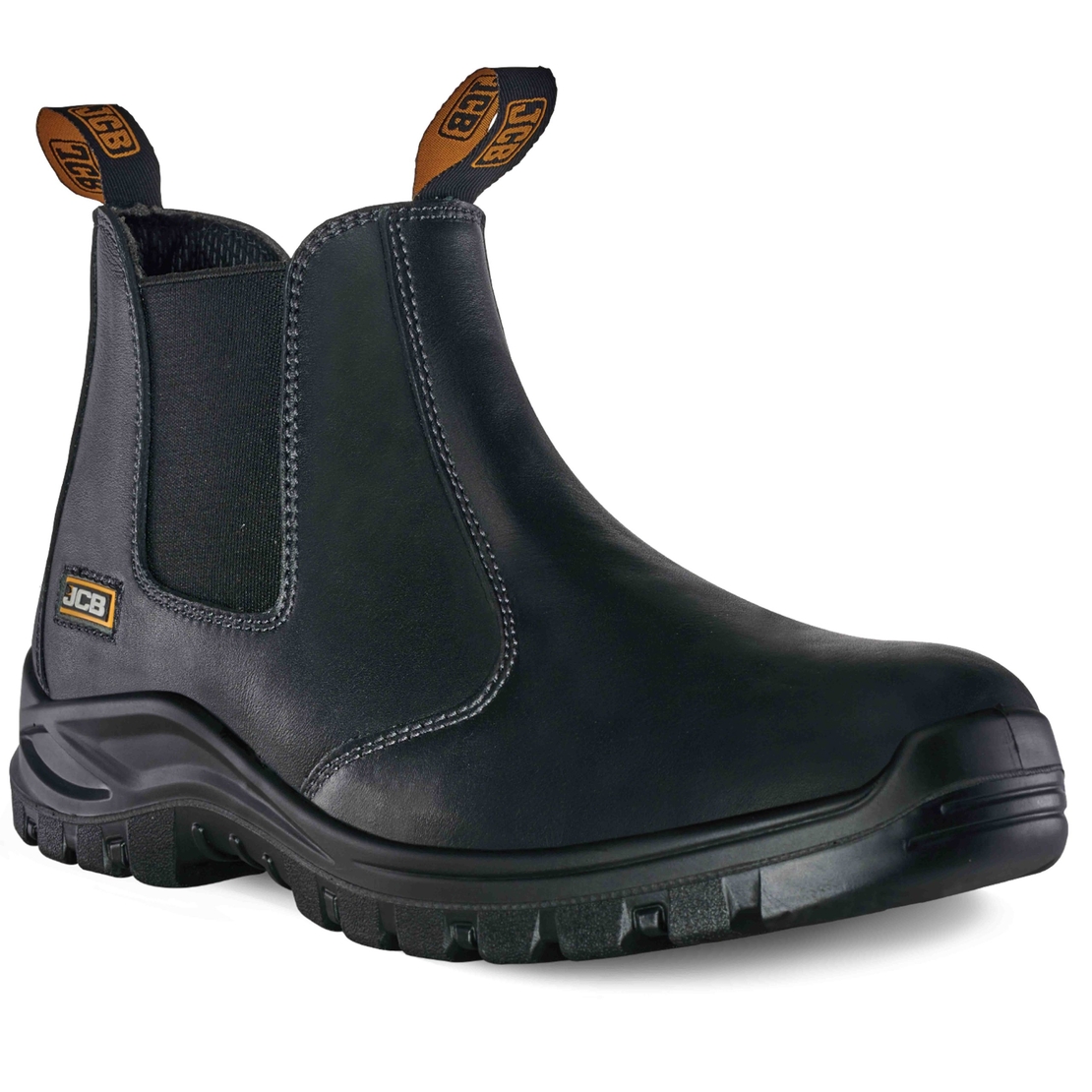 JCB CHELSEA BLACK S3 | עור פרימיום עם כיפת מגן