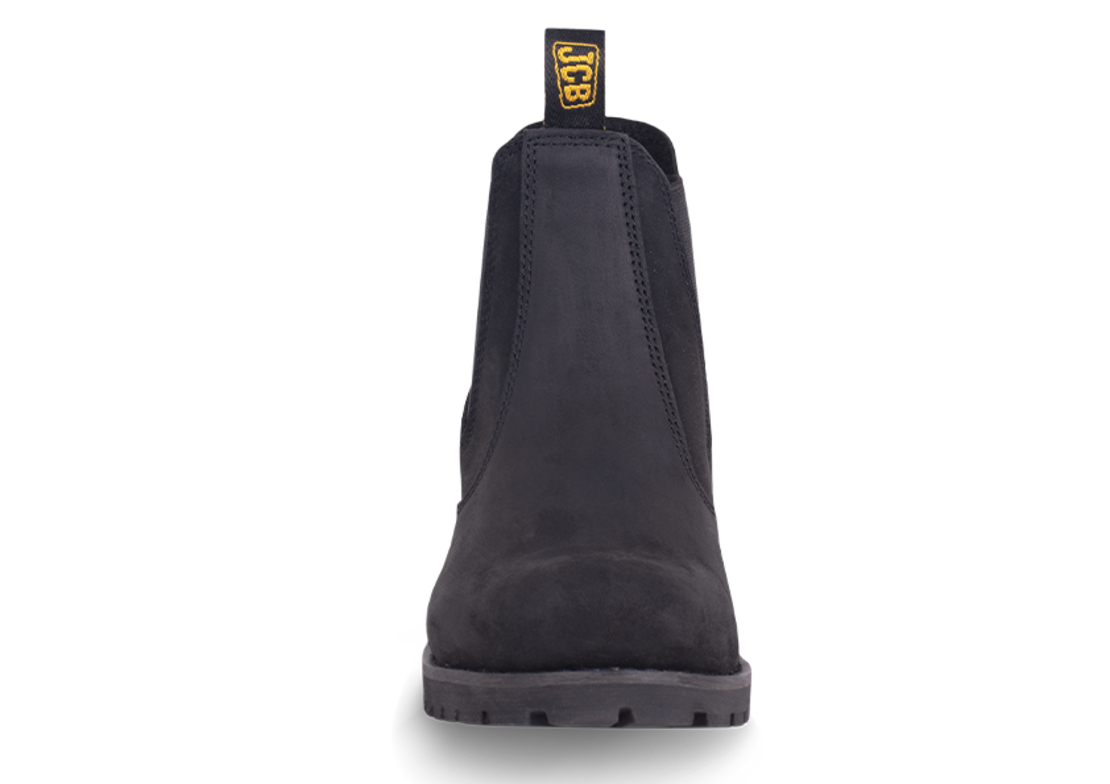JCB LEGACY BLACK NST | מגף מנהלים עשוי מעור פרה חלק דוחה מים