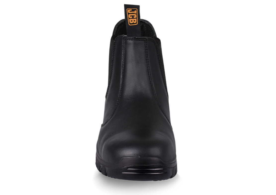 JCB CHELSEA BLACK S3 | עור פרימיום עם כיפת מגן