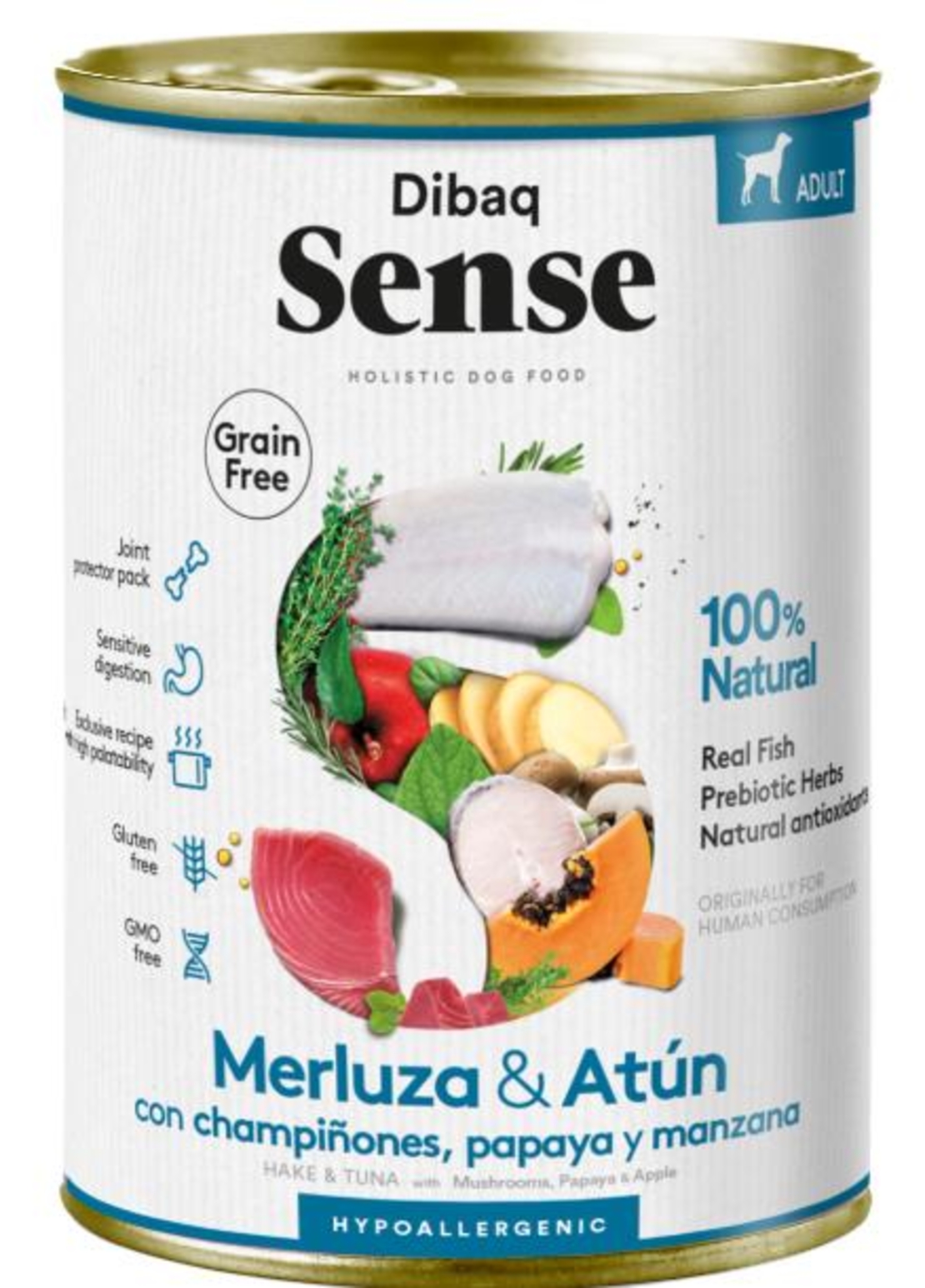 שימורי דיבאק סנס בקלה וטונה לכלב 380 גרם Sense