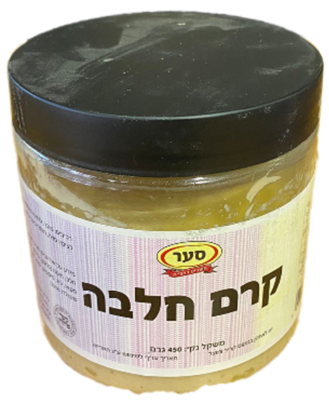 קרם בטעם חלבה 450 גרם