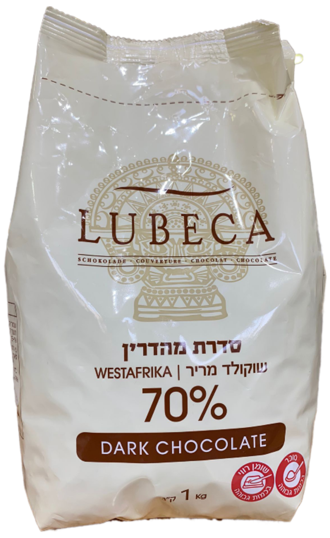 שוקולד מריר לובקה 70% 1ק