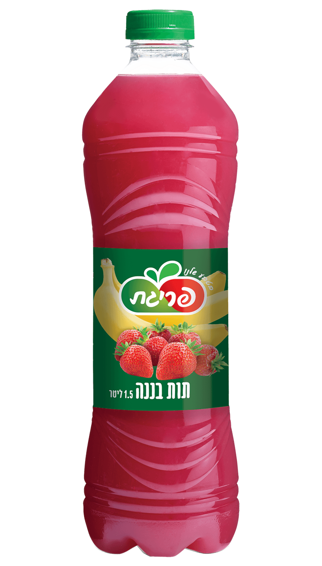פריגת תות בננה  – 1.5 ליטר × 12 יחידות (מארז)