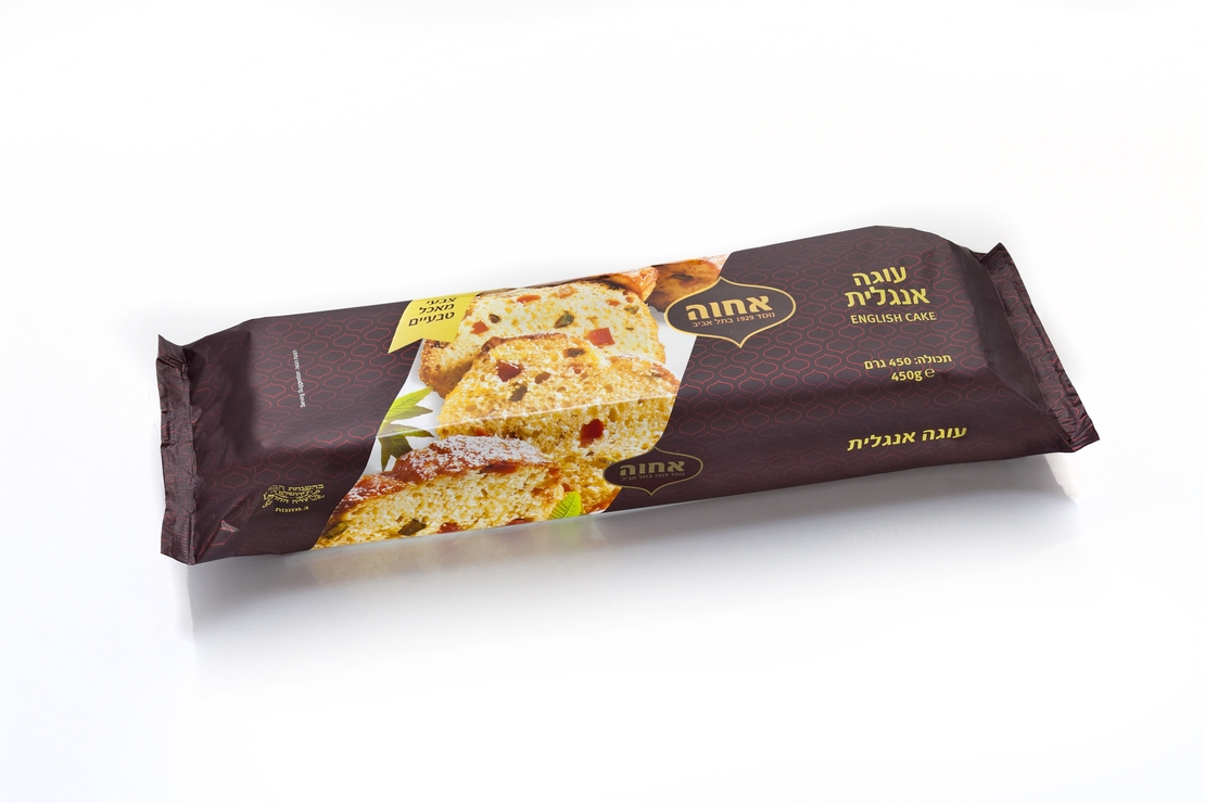 אחוה עוגה אנגלית – 450 גרם -  יחידה