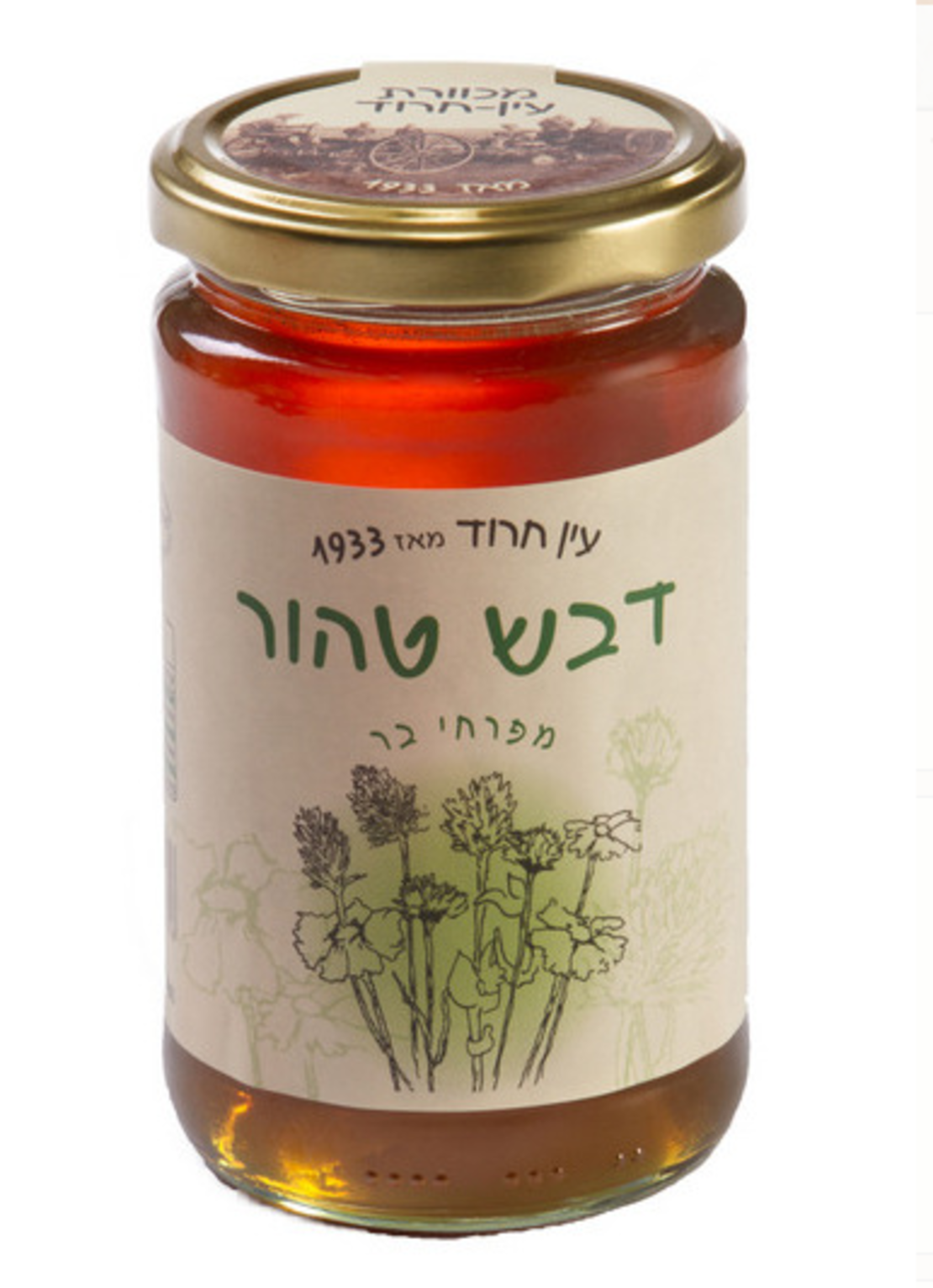 דבש עין חרוד 350 גרםמפרחי השדה
