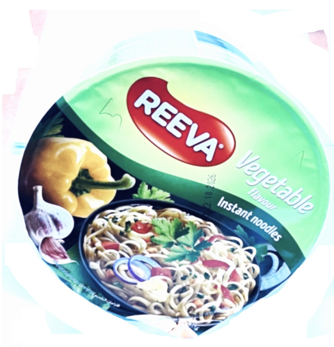 נודלס בטעם ירקות 75גרם REEVA  - יחידה -
