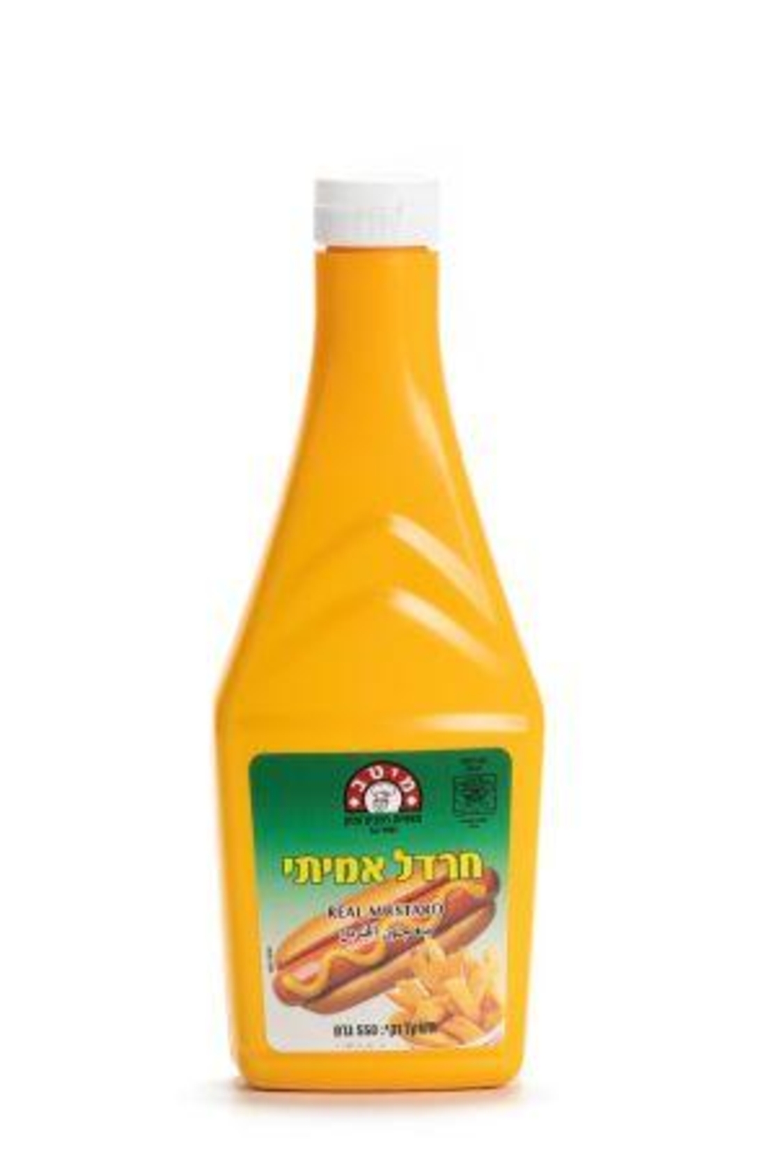 מיטב חרדל אמיתי בקבוק לחיץ 550 גרם 12/1