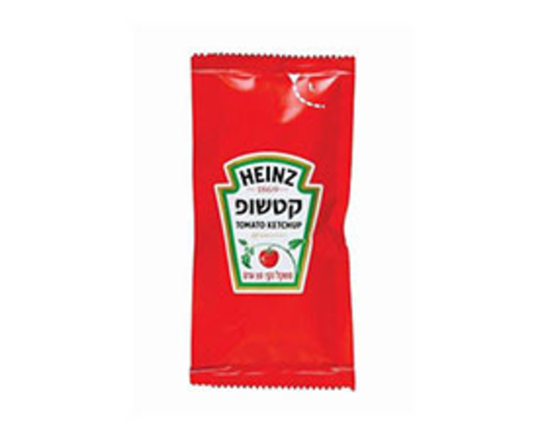 קטשופ היינז – מנות אישיות – 10 גרם × 1000 יחידות (מארז)