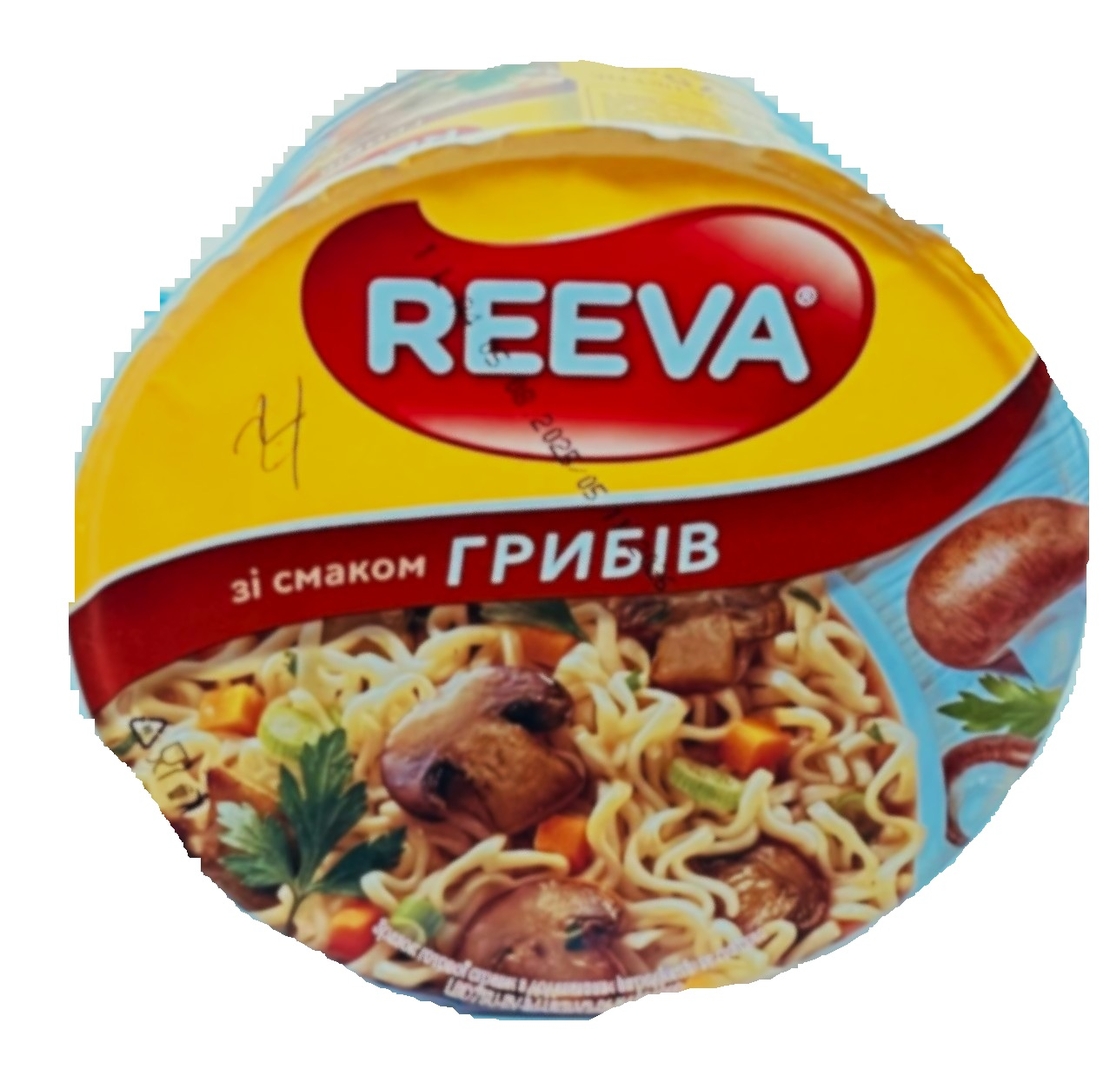 נודלס בטעם פטריות 75 גרם מארז 24/1 REVA