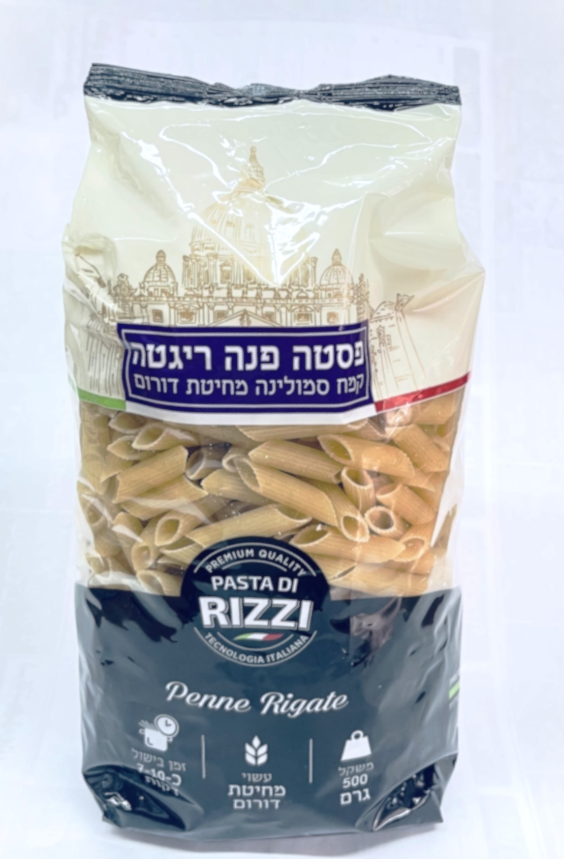 פסטה ריזי צנור ( פנה ) 500 גרם יחידה