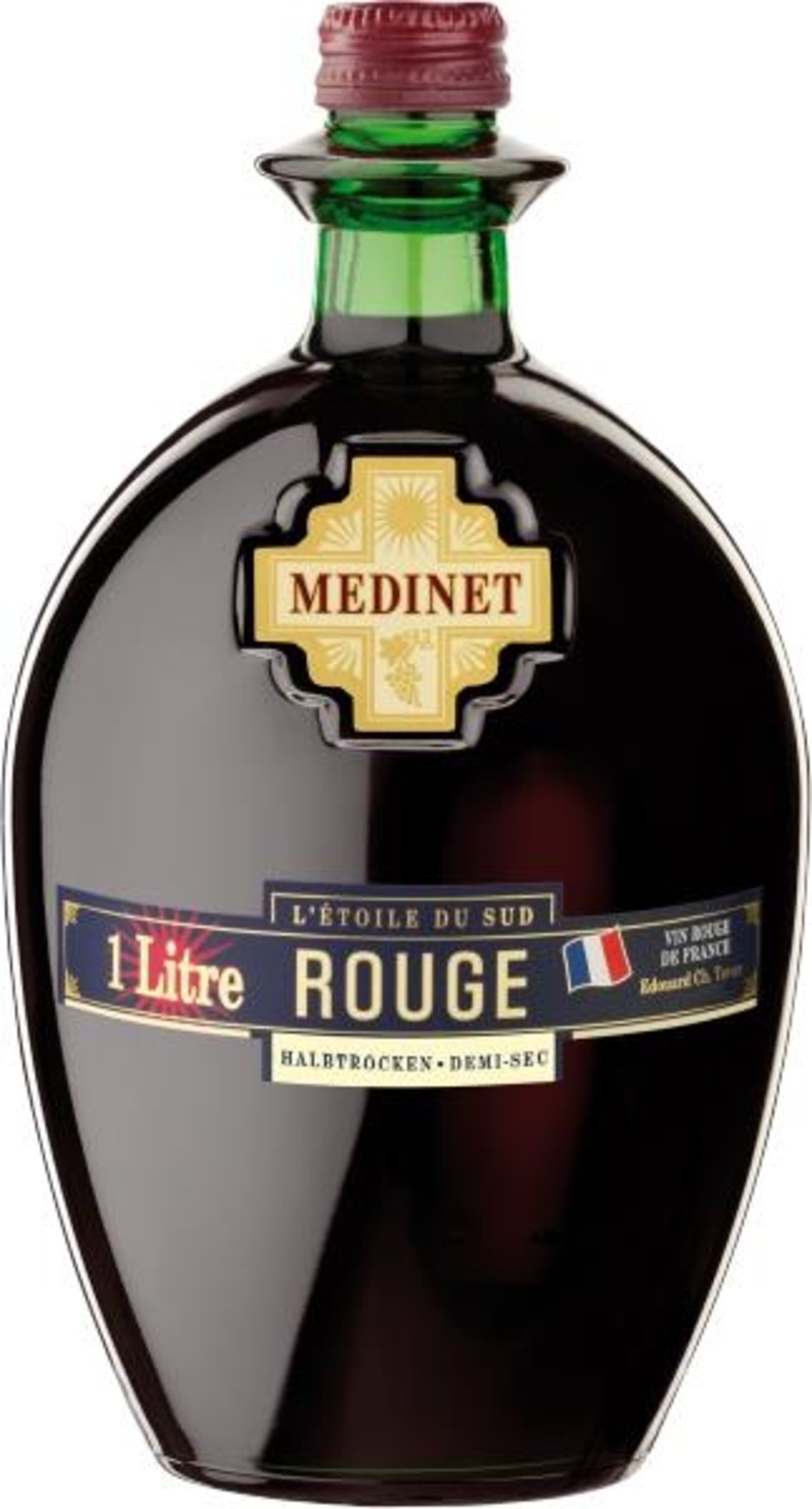 יין מידנייט אדום חצי יבש צרפתי