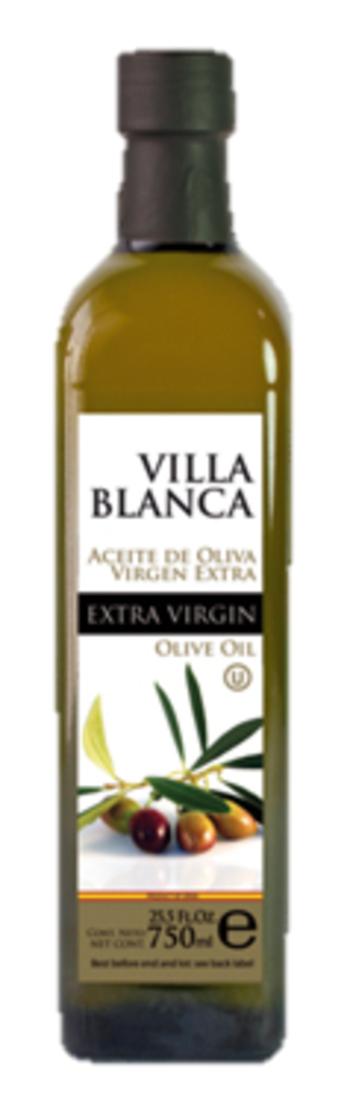 VILLA BLANCA שמן זית ספרדי 750 מ״ל × 12 יחידות (מארז)